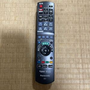 動作確認済み【Panasonic】◆パナソニック◆ BD テレビリモコン n2qayb000188 中古品