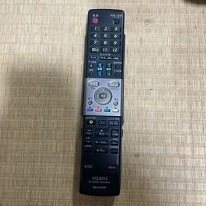 動作確認済み【SHARP】◆AQUOS◆ GA651PA TV テレビリモコン シャープ アクオス 中古4