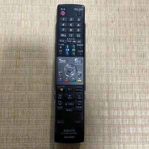 動作確認済み【SHARP】◆AQUOS◆ GA617PA TV テレビリモコン シャープ アクオス