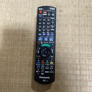 動作確認済み【Panasonic】◆パナソニック◆ BD テレビリモコン n2qayb000912 中古