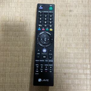 動作確認済み【NEC】◆RC-1530◆ PCリモコン ブラックカラー テレビリモコン 中古