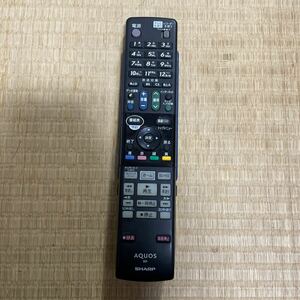 動作確認済み【SHARP】◆AQUOS◆ GA869PA BD TV テレビリモコン シャープ アクオス 中古2