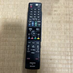 動作確認済み【SHARP】◆AQUOS◆ GA689PA BD TV テレビリモコン シャープ アクオス