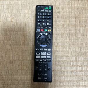 動作確認済み【SONY】◆RMT-B007J◆ BD TV テレビリモコン ソニー 中古2