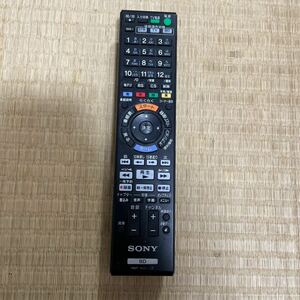 動作確認済み【SONY】◆RMT-B012J◆ BD TV テレビリモコン ソニー