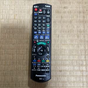 動作確認済み【Panasonic】◆パナソニック◆ BD テレビリモコン n2qayb000918 中古