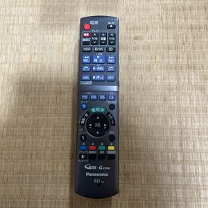 動作確認済み【Panasonic】◆パナソニック◆ BD テレビリモコン n2qayb000554 中古品