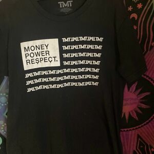 TMT フロイドメイウェザーjr Tシャツ　Lサイズ ザマネーチーム　古着