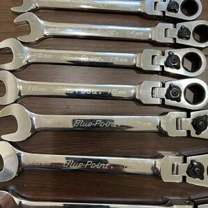 スナップオン snap-on新品 未使用 Blue-Point Snap-on ブルーポイント スナップオン BOERMF712A フレックスラチェットコンビレンチの画像5