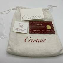 1円 正規品 極美品 Cartier カルティエ 財布 メンズ パンテール がま口 レザー ギャランティーカード 袋 ブラック 三つ折り ウォレット_画像10