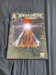 即決 TAB譜付 ギタースコア　MEGADETH 『ENDGAME』メガデス　『エンドゲーム』　楽譜　譜面