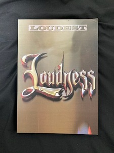 即決 バンドスコア　LOUDNESS　『LOUDEST』　ラウドネス『ラウデスト』　楽譜 タブ譜　高崎晃