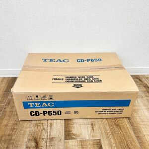 TEACティアックCDプレーヤーCD-P650-R/S ipod対応