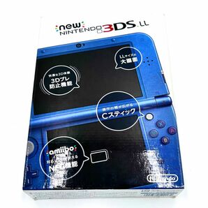 ほぼ新品　New Nintendo 3DS LL メタリックブルー Newニンテンドー3DS