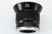 ★訳あり特上品★ カールツァイス CARL ZEISS Touit 12mm F2.8 ソニー SONY 【Eマウント/APS-C用】 #0082 #311026 #0854_画像8