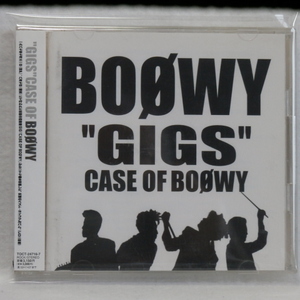 BOOWY　/　GIGS　　　CASE OF BOOWY　　（ベスト・アルバム　　CD2枚組）　　国内正規セル版