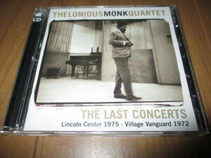 Thelonious Monk　The Last Concerts 1975　セロニアス・モンク　ラストコンサート　1975　2枚組　中古盤