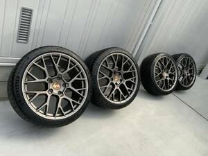 PorscheGenuine 992カレラS オプション　RSSpyderWheels、MichelinPS4S NA0 承認Tires　4本set