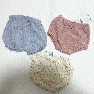 zara baby ザラベイビー ブルマ パンツ 3点セット 74 80