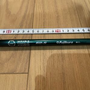 1円〜 FUJIKURA SPEEDER NX GREEN 60-S テーラーメイド用スリーブ付き フジクラ スピーダー グリーン 1W ドライバーの画像2