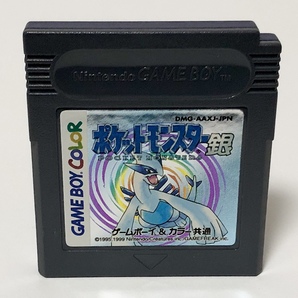 ゲームボーイ ポケットモンスター銀 箱説付き 動作確認済み 任天堂 ポケモン Nintendo GameBoy Pokemon Silver Version CIB Testedの画像8