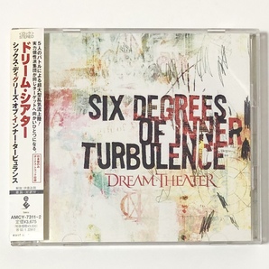 国内盤 CD 2枚組 ドリーム・シアター / Dream Theater Six Degrees of Inner Turbulence 帯付き 痛みあり 試聴未確認 プログレの画像1