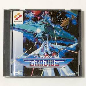 PCエンジン グラディウス 箱説付き 痛みあり 動作確認済み コナミ レトロゲーム PC-Engine Gradius CIB Tested Konami HuCardの画像2