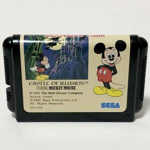 セガ メガドライブ アイラブミッキーマウス ふしぎのお城大冒険 箱説付き Sega Mega Drive Castle of Illusion Starring Mickey Mouse CIBの画像6