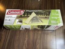 【1回のみ利用】コールマン(Coleman) ワンポールテント エクスカーションティピ 325 3〜4人用　シートおまけ_画像2