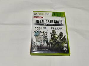 メタルギアソリッド HDエディション METAL GEAR SOLID HD EDITION【Xbox360】