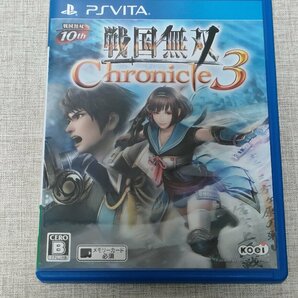 PS　Vita　戦国無双 Chronicle 3 [通常版］中古品
