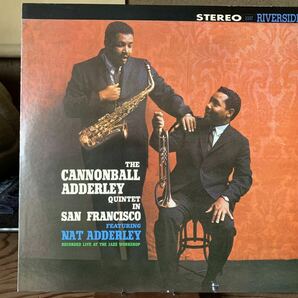 THE CANNONBALL ADDERLEY QUINTET IN SAN FRANCISCO FEATURING NAT ADDERLEY＊FLOSTER印字＊即決アリの画像1