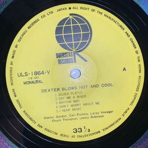 DEXTER GORDON / DEXTER BLOWS HOT AND COOL＊ULS-1864-V＊即決アリの画像3