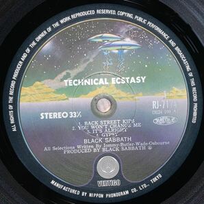 BLACK SABBATH / TECHNICAL ECSTASY＊RJ-7174＊即決アリの画像3