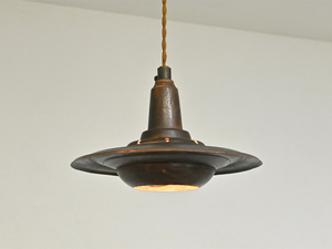  Vintage America in dust real kopa- pendant light /US marks li Elan pp Roo ve antique store furniture PFS Truck