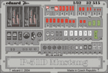エデュアルド 1/32 アメリカ軍 P-51D F-4 プラカード ハセガワ 用 エッチングパーツ Eduard 32515 P-51 マスタング ムスタング ②_画像3