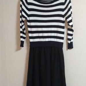 クリアインプレッション ワンピース ボーダー