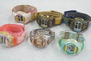 F141 CASIO/カシオ Baby-G 腕時計 6点セット アクセサリー デジタル クォーツ 大量 まとめて おまとめ まとめ売り 不動品