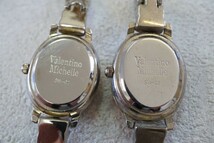 F180 Valentino Michelle/バレンチノミッシェル カメオ 腕時計 クォーツ ブランド アクセサリー 大量 まとめて おまとめ まとめ売り 不動品_画像4
