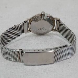 F546 LOYAL QUEEN/ロイヤル クイーン 手巻き レディース 腕時計 ブランド アクセサリー 白文字盤 ヴィンテージ 不動品の画像4