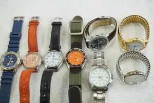 F516 ALBAなど メンズ 腕時計 QUARTZ/クォーツ ヴィンテージ アクセサリー 大量 セット まとめて おまとめ まとめ売り 色々 不動品