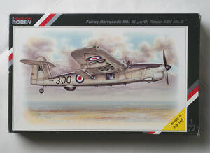 1/72 Fairey Barracuda Mk.III ASV Mk.X（スペシャルホビー）