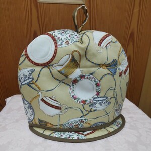  tea cozy cup & saucer & pot pattern ( large size ) mat attaching 