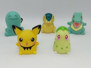 TOMY ポケットモンスター おしゃべりタウン 人形5体セット ソーナンス ピチュー チコリータ ヒノアラシ ワニノコ Pokmon ポケモン 