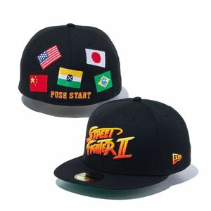  New Era Street Fighter II NEWERA 59FIFTY Logo 7 7/8 62.5cm новый товар 