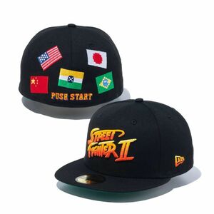  New Era Street Fighter II NEWERA 59FIFTY Logo 7 5/8 60.6cm новый товар 