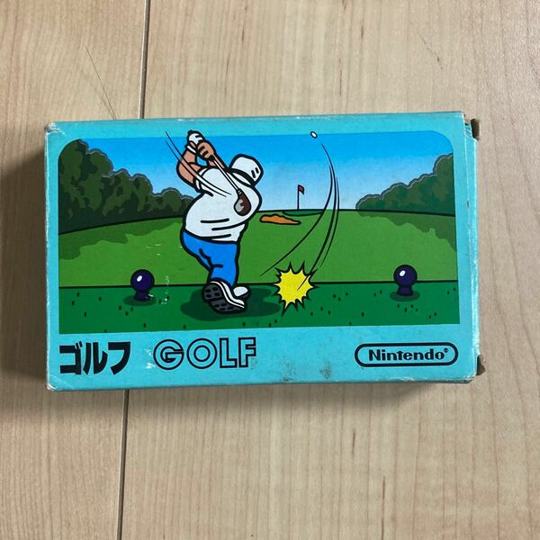 ファミコンソフト　ゴルフ　小箱
