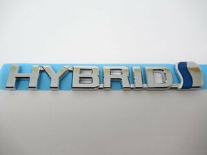 【送料込・未使用品】 トヨタ C-HR CHR 純正 フロント フェンダー用 サイド 左 エンブレム HYBRID 75374-10020 (n094644)