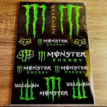 防水　バイクステッカー / モンスターエナジー / ヘルメットステッカー / MONSTER ENERGY / BMX スノーボード　スケートボード　デカール_画像2