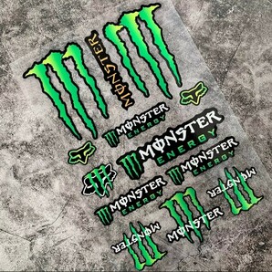 防水反射 ステッカー/モンスターエナジー/バイク/車/ストリート バイクステッカー ヘルメットステッカー MONSTER ENERGY premiumの画像2